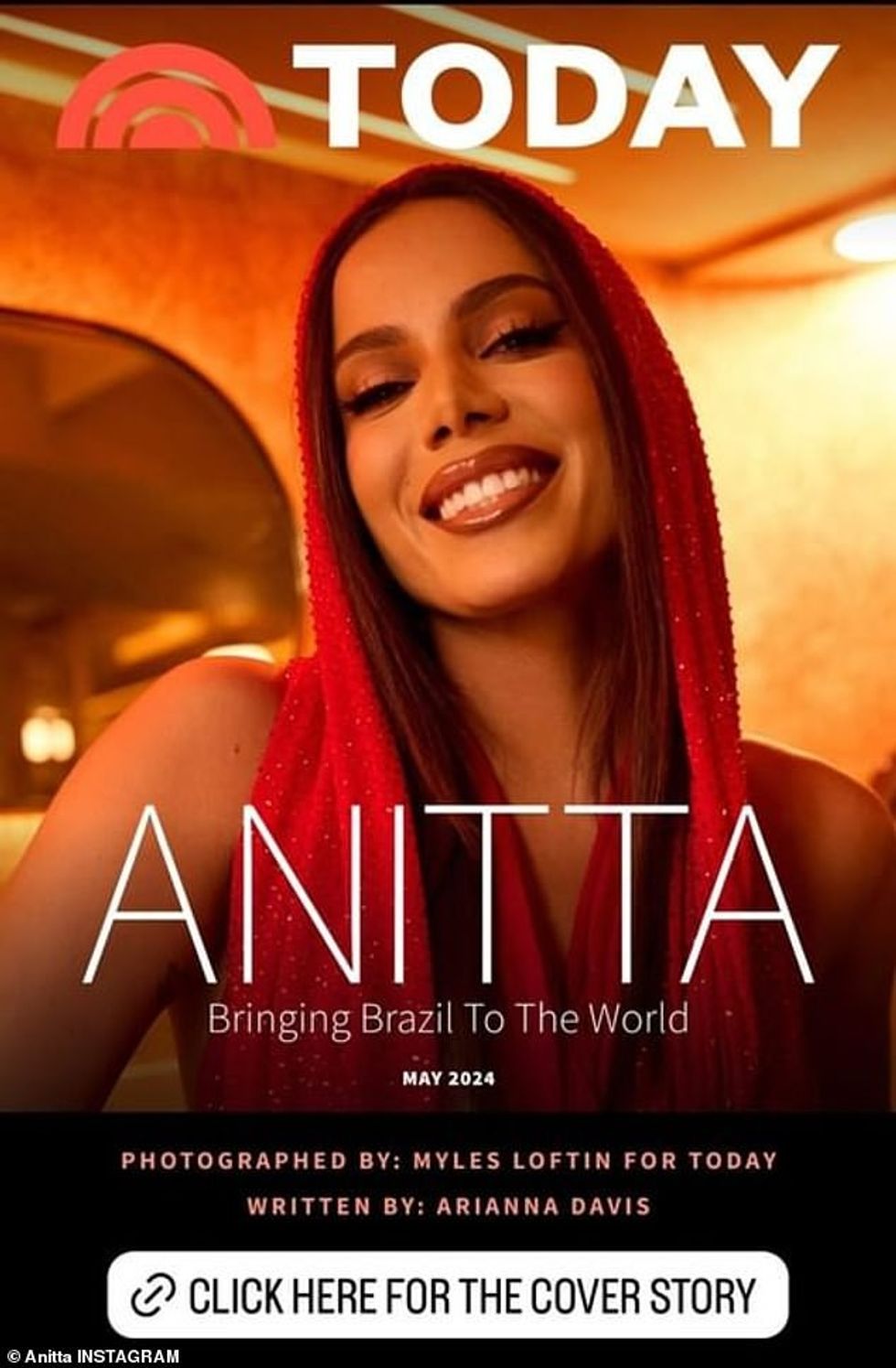 Anitta was Today's May digital cover star