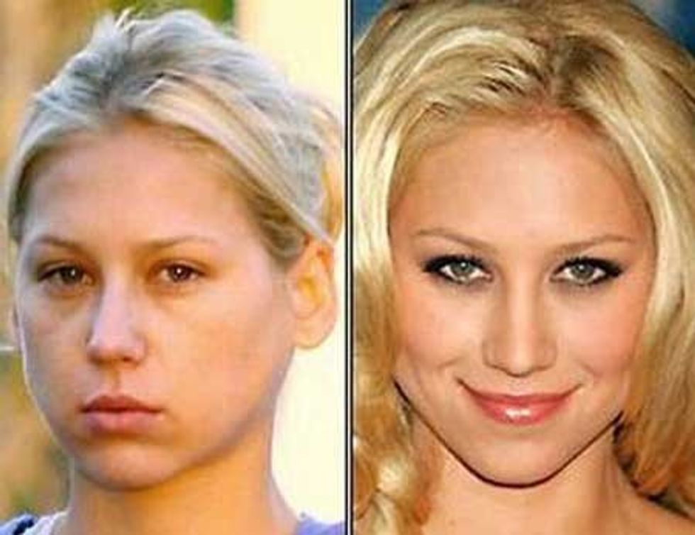 anna kournikova nomakeup