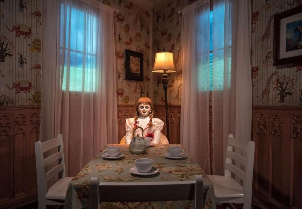Annabelle wax figure