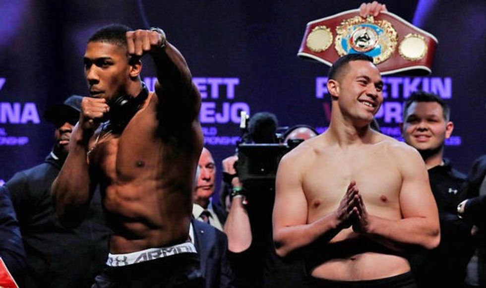 Anthony Joshua vs Joseph Parker Live stream TV channel UK and NZ start time odds 939441