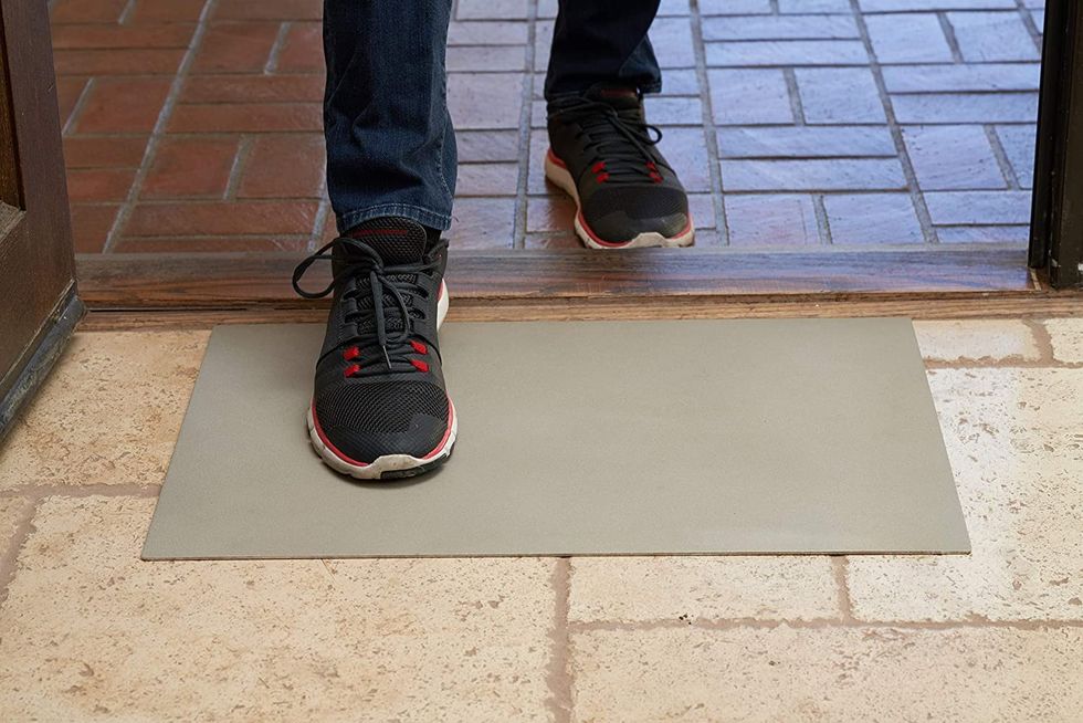 Anti Bacteria Rubber Disinfection Shoe Door Mat at Entrance