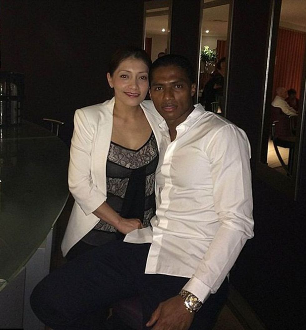 Antonio Valencia dhe gruaja e tij, Zoila Meneses.