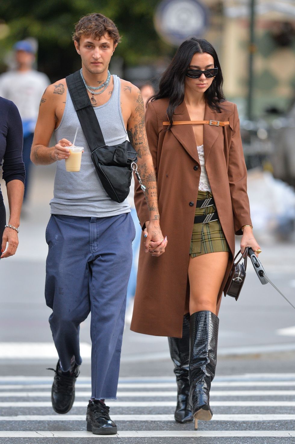 anwar hadid and dua lipa are seen on september 21 2021 in news photo 1706195609