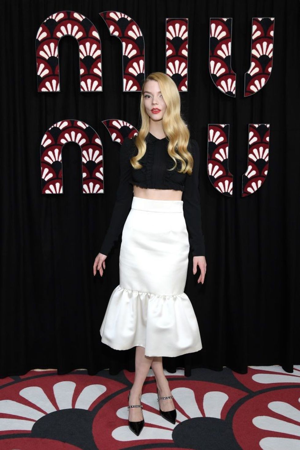 anya taylor joy attends the miu miu show as part of the news photo 1583317855