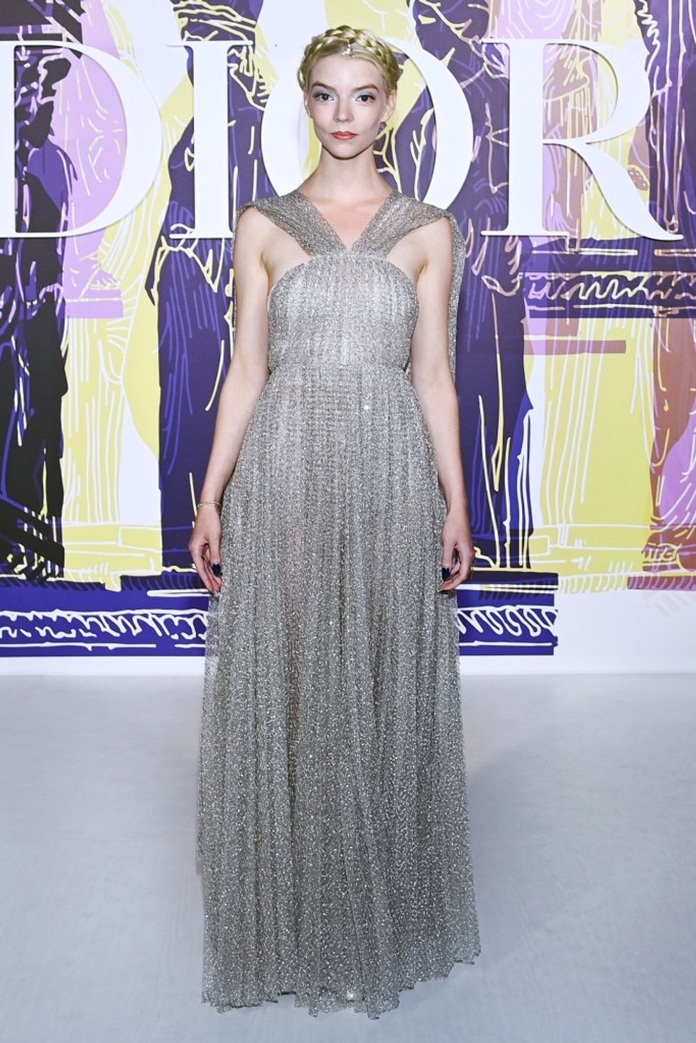 anya taylor joy dior cruise 2022 show