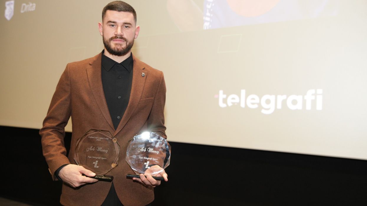 Arb Manaj, “Futbollisti i vitit 2025” dhe i preferuari i lexuesve të Telegrafi Sport Arb Manaj, “Futbollisti i vitit 2025” dhe i preferuari i lexuesve të Telegrafi Sport