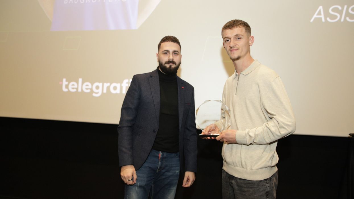 Arianit Hasani, "Talenti i vitit 2025" nga Telegrafi Sport