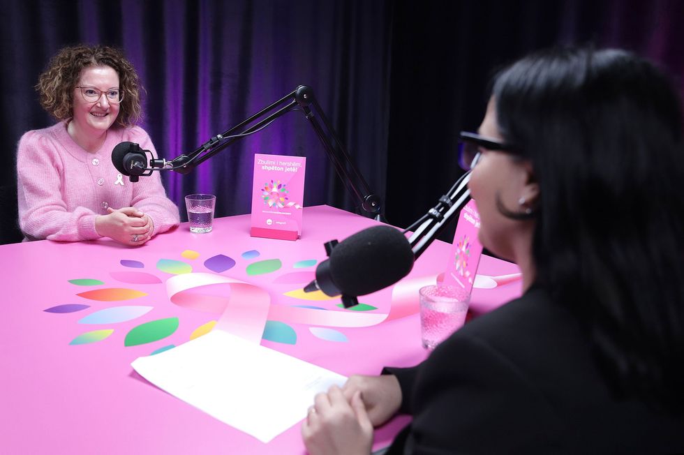 Arnisa Osmani interviste Podcast foto Ridvan Slivova 5