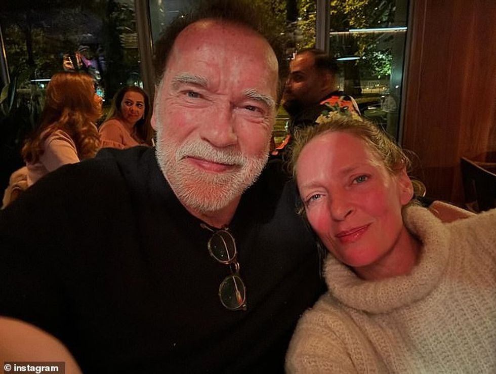 Arnold Schwarzenegger, 77 vjeç dhe Uma Thurman, 54 vjeç, u ribashkuan Batman dhe Robin rreth 27 vjet pasi filmi superhero u shfaq në kinema.