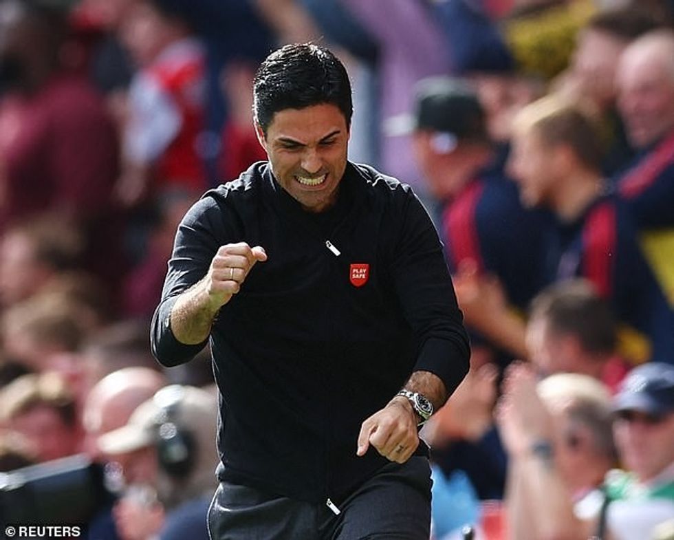 Arsenal boss Mikel Arteta was delighted with the 3-1 victory over Tottenham on Saturday