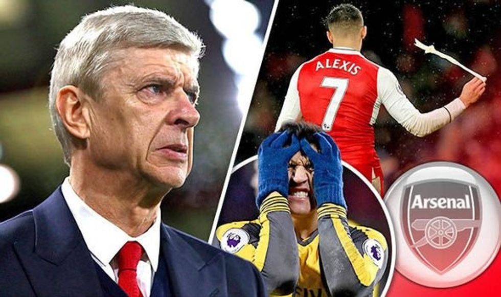 Arsene Wenger Alexis Sanchez Arsenal 750701