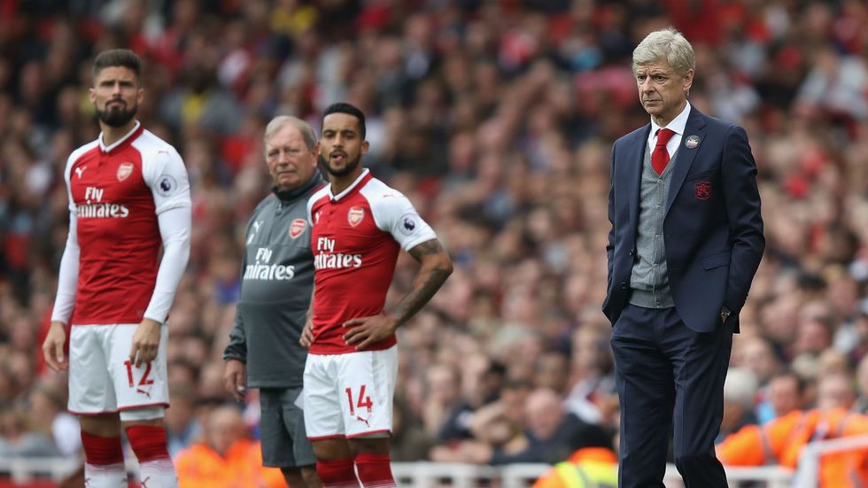 arsene wenger theo walcott olivier giroud arsenal 127t3pt8z0osk1b58weoe8krf3