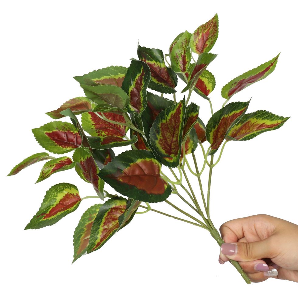 artificial plant basil red 25 cm p3872460 scaled