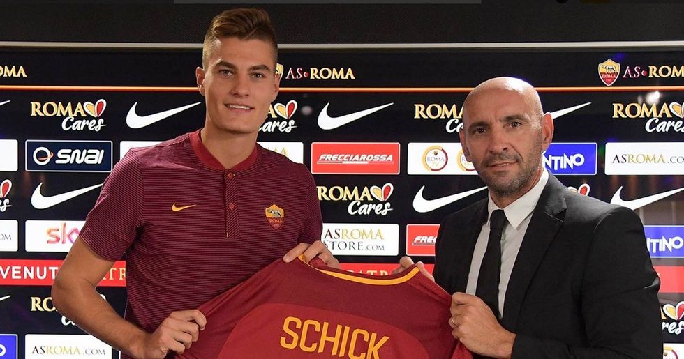 AS Roma signing Patrik Schick
