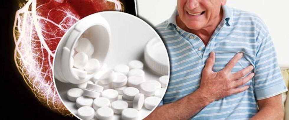 Aspirin reduce risk of heart attack