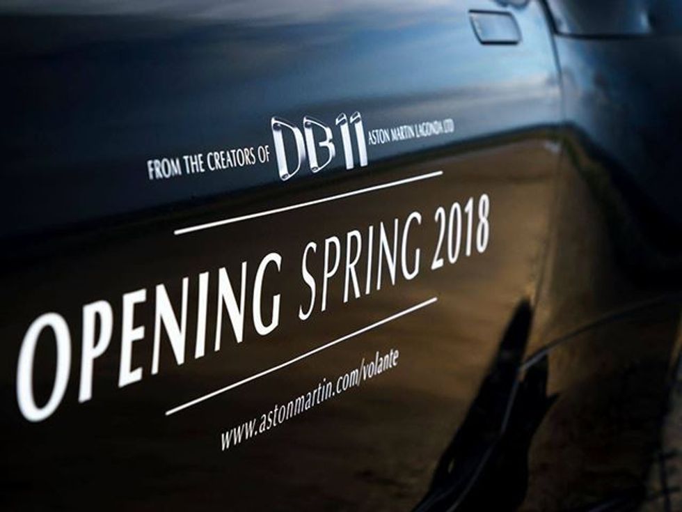 Aston Martin bën të ditura detajet e modelit Volante qe lansohet ne fillim te 2018 es foto 4