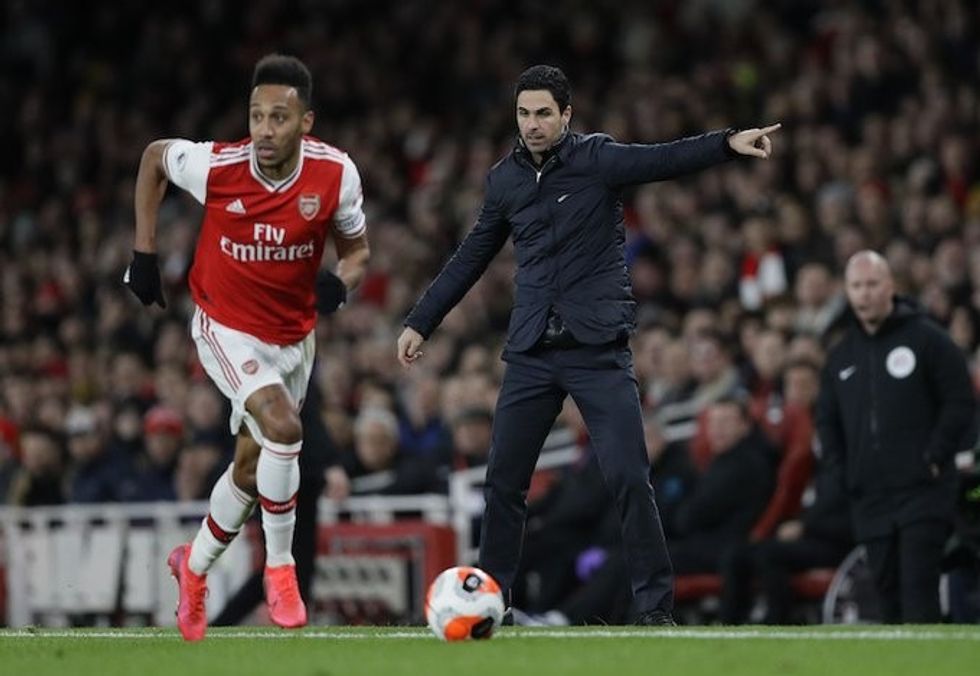aubameyang arteta