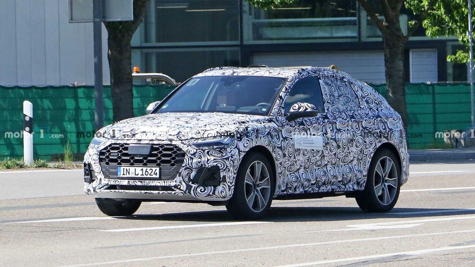 audi q5 sportback spy photos