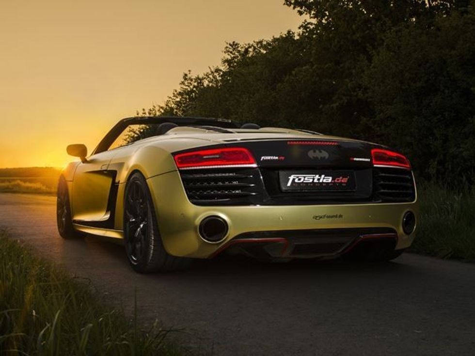 Audi R8 me pamje të ndryshuar dhe fuqi të shtuara foto 2