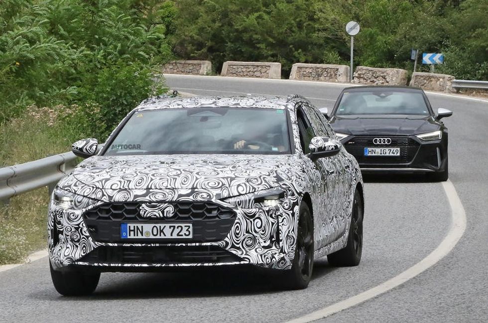 audi rs4 avant testing alps front audi rs6