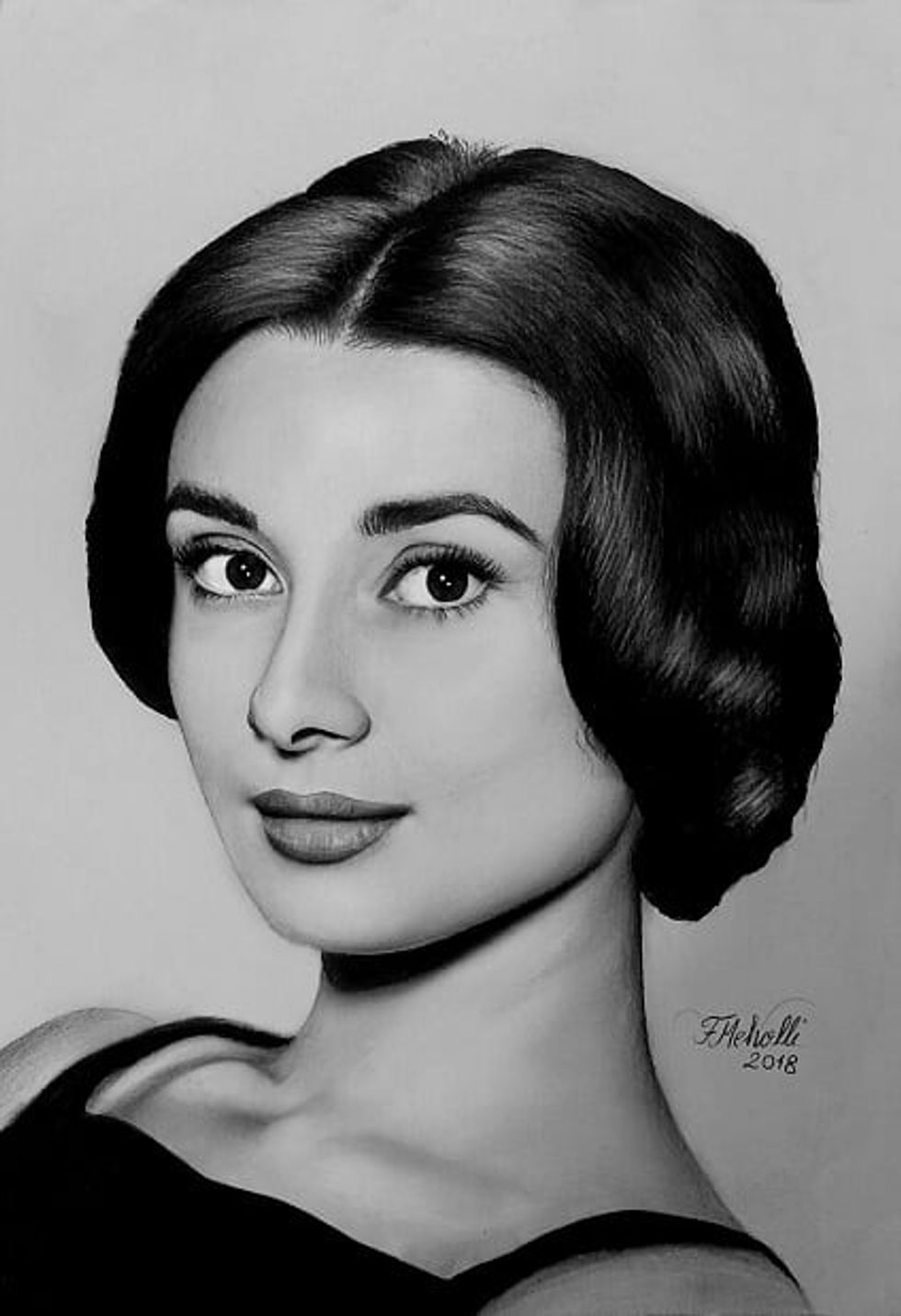 Audrey Hepburn Vizatim