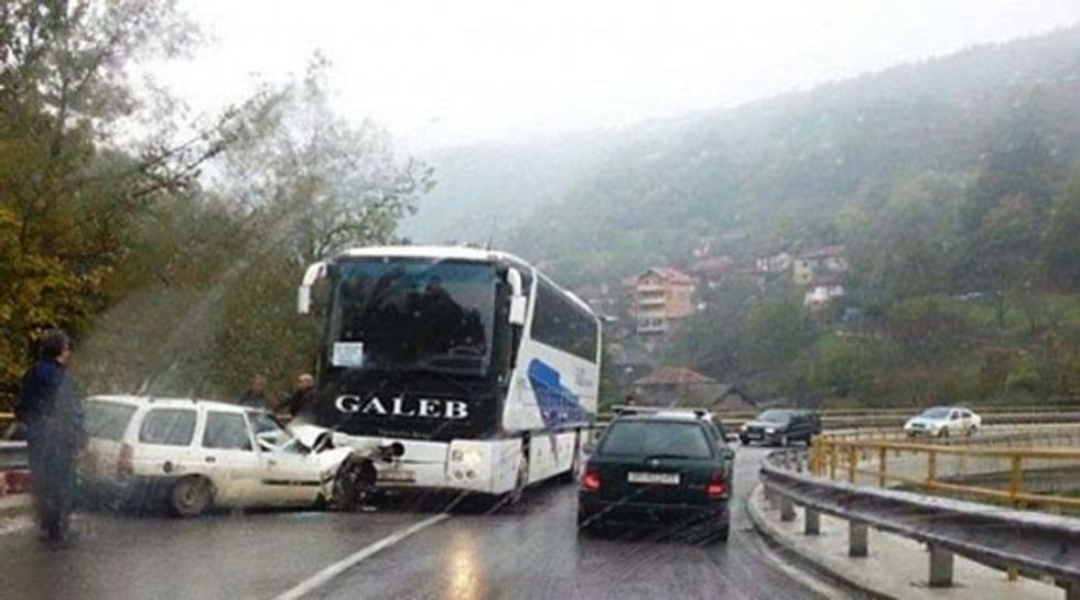 Autobus aksindent Rosoman