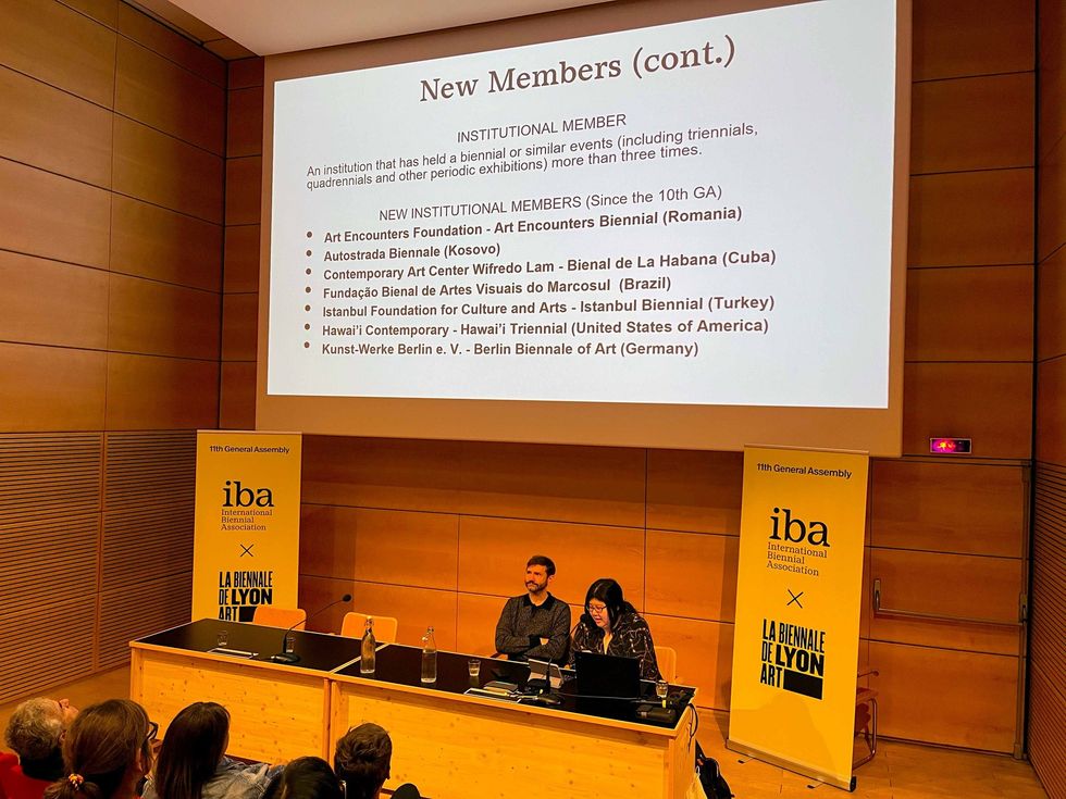 autostrada bienale iba lyon france