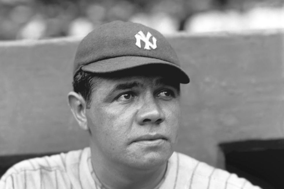 Babe Ruths jersey worn during called shot sells for record 2412 million 1