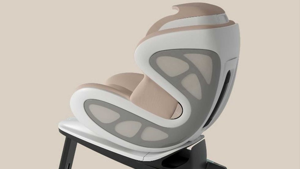 babyark child seat designed by frank stephenson