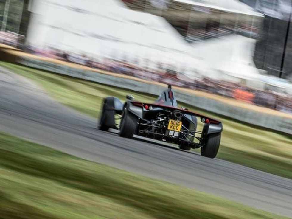 BAC Mono ishte më e shpejta në festivalin e makinave foto 2