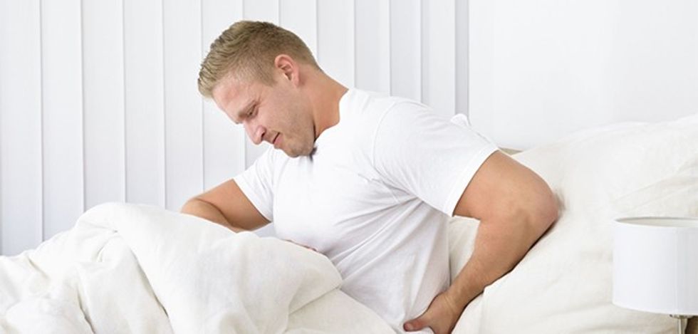 back pain man in bed190 90