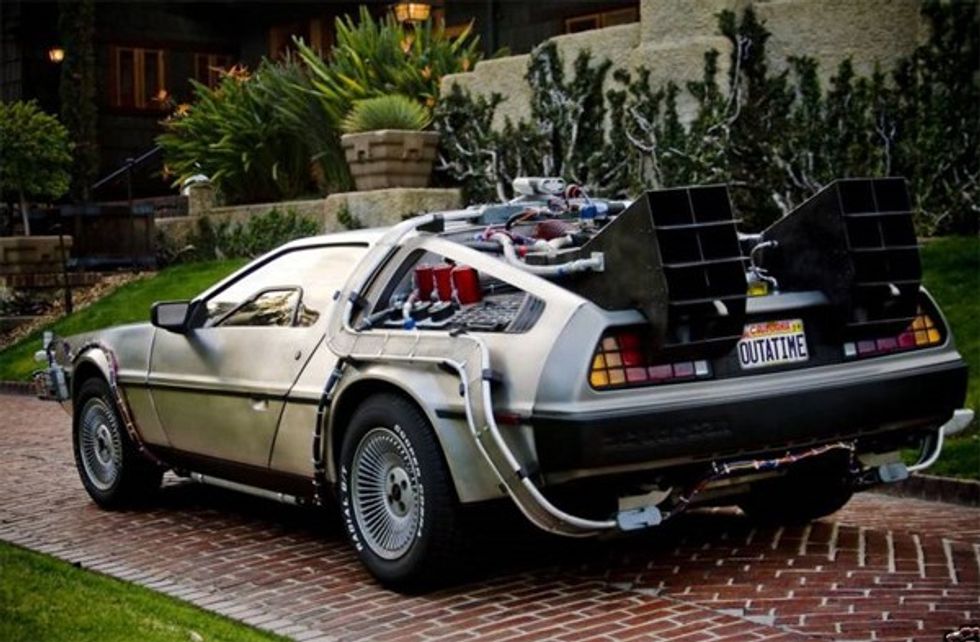 Back to the Future Delorean Time Machine