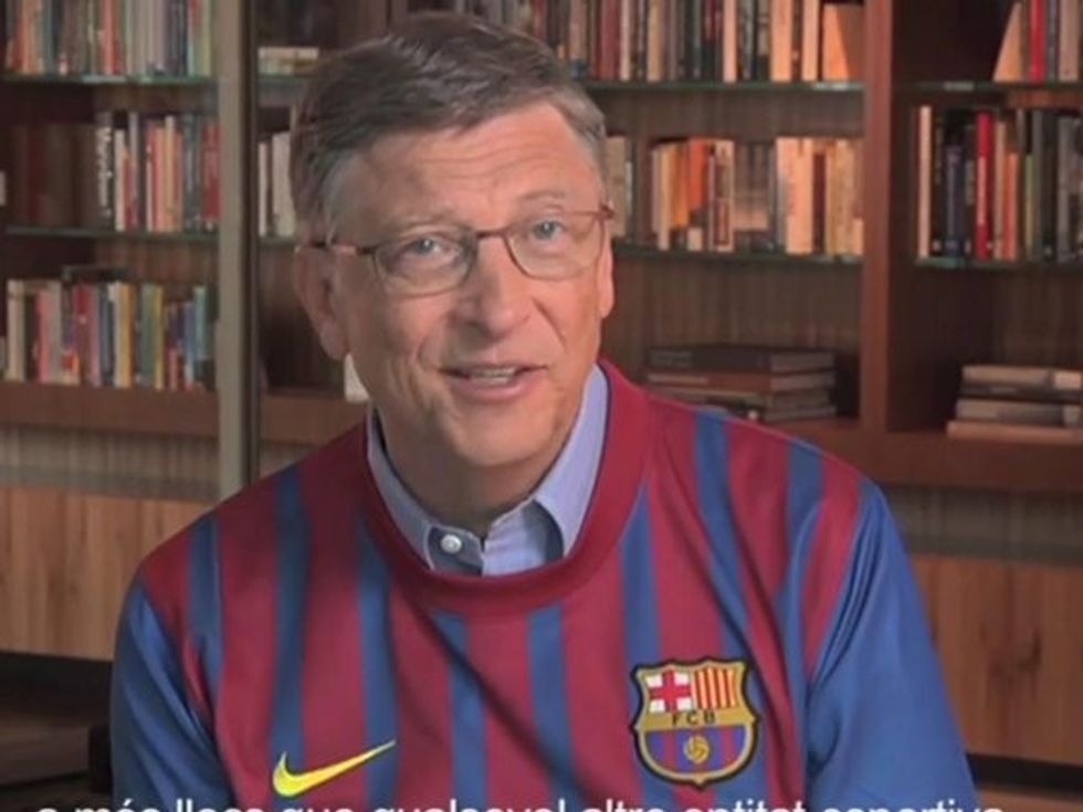 Barça: Bill Gates