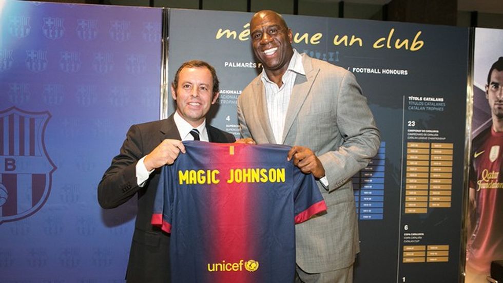 Barcelona: Magic Johnson