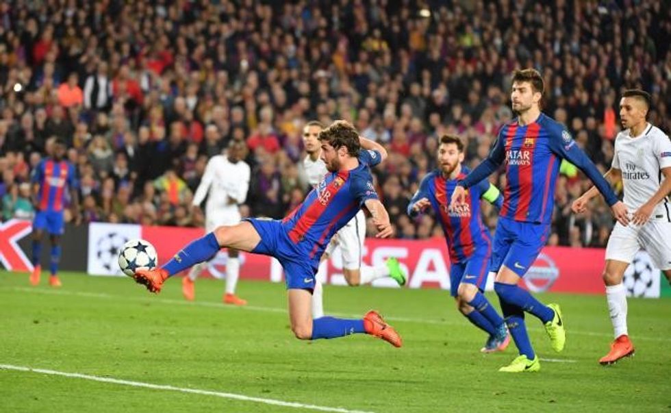 barcelona vs psg 2