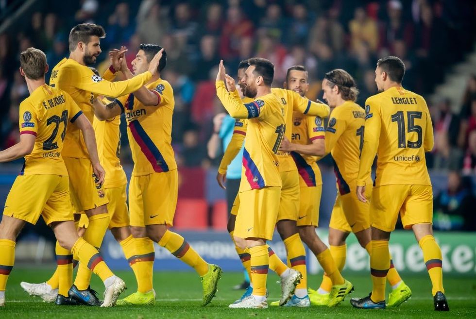 Barcelona vs Sparta Prague