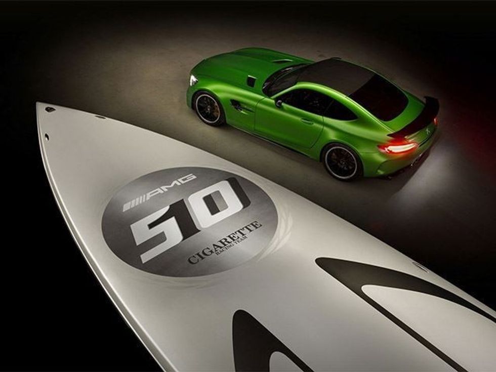 Barkë luksoze me 3100 kuajfuqi e inspiruar nga Mercedes AMG GT R foto 4