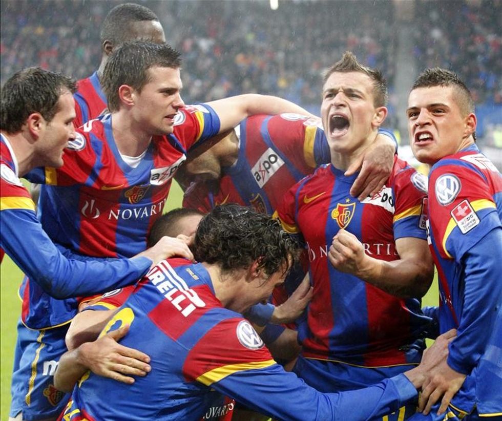 Baseli i disa viteve më parë, pjesë e kësaj skuadre ishte edhe dyshja Xhaka-Shaqiri.