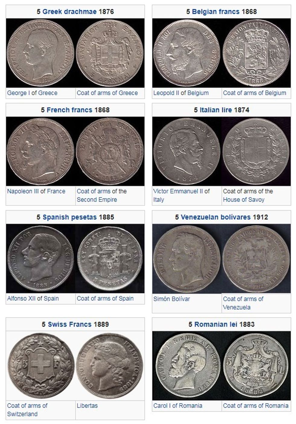 bashkimi monetar latin 1