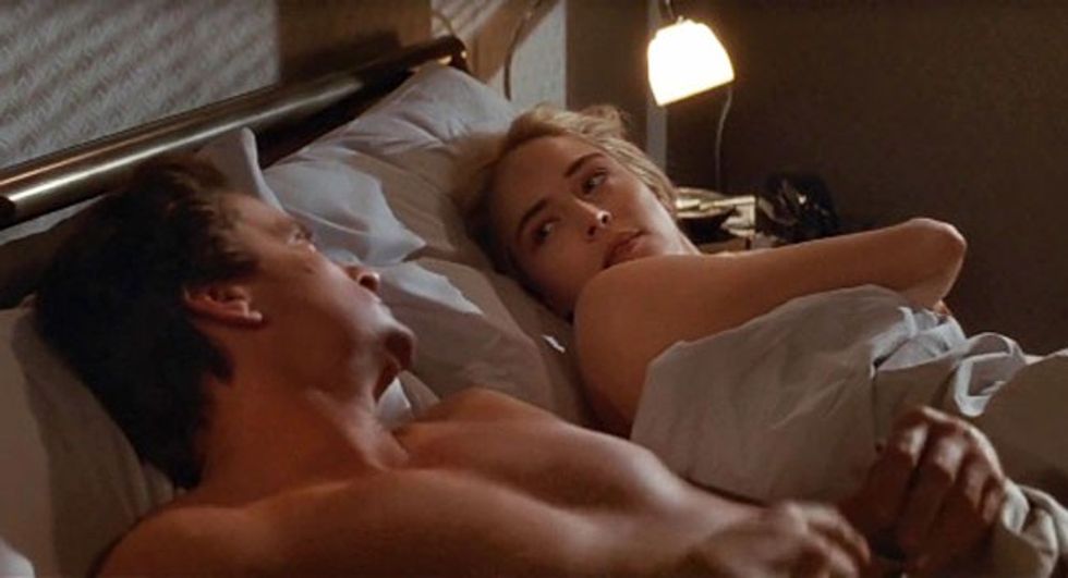 basic instinct michael douglas sharon stone in bed