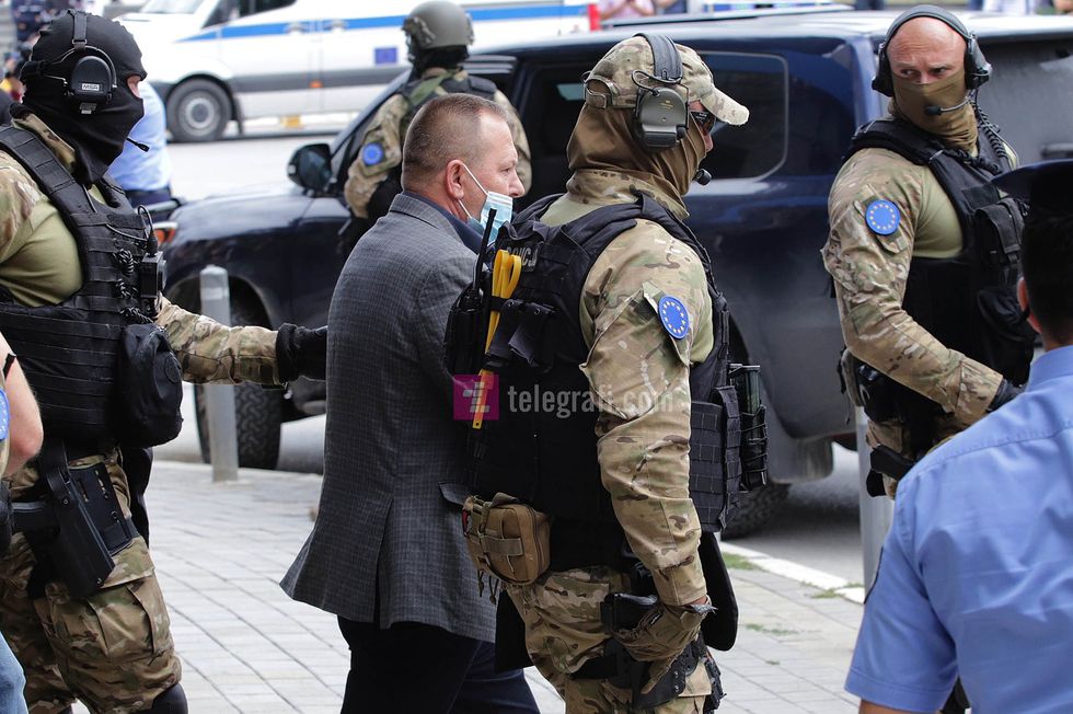 bastsje dhe arrestimie ne seline e OVL se dhe UCK se nga Policia e EULEX it Hysni Gucati foto Ridvan Slivova 53