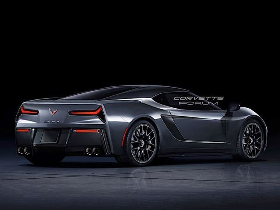 Bazuar në pamjet e rrjedhura C8 Corvette ka pamje te mahnitshme foto 2