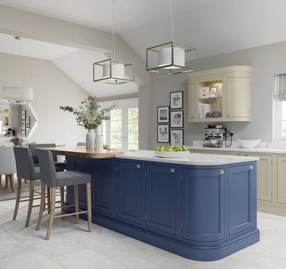 Belgravia Parisian Blue and Stone Cameo 7