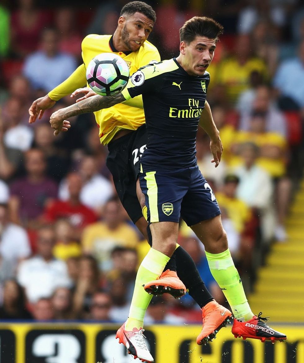 Bellerin ishte në formë të shkëlqyer në sezonin e kaluar dhe vazhdon të luajë mirë. (Getty Images)