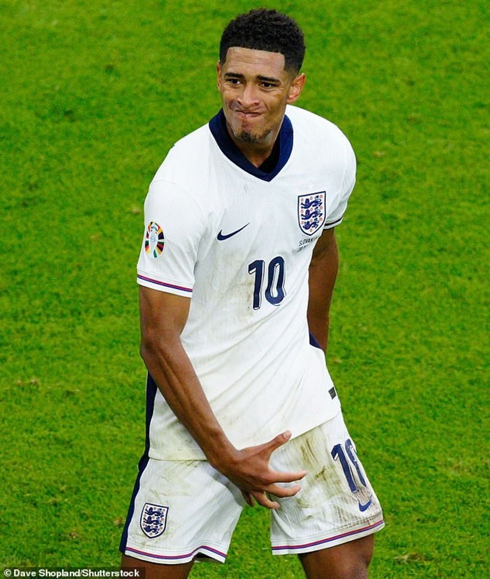 Bellingham's celebrations and gestures to the crowd have been noted for their 'Americaness'