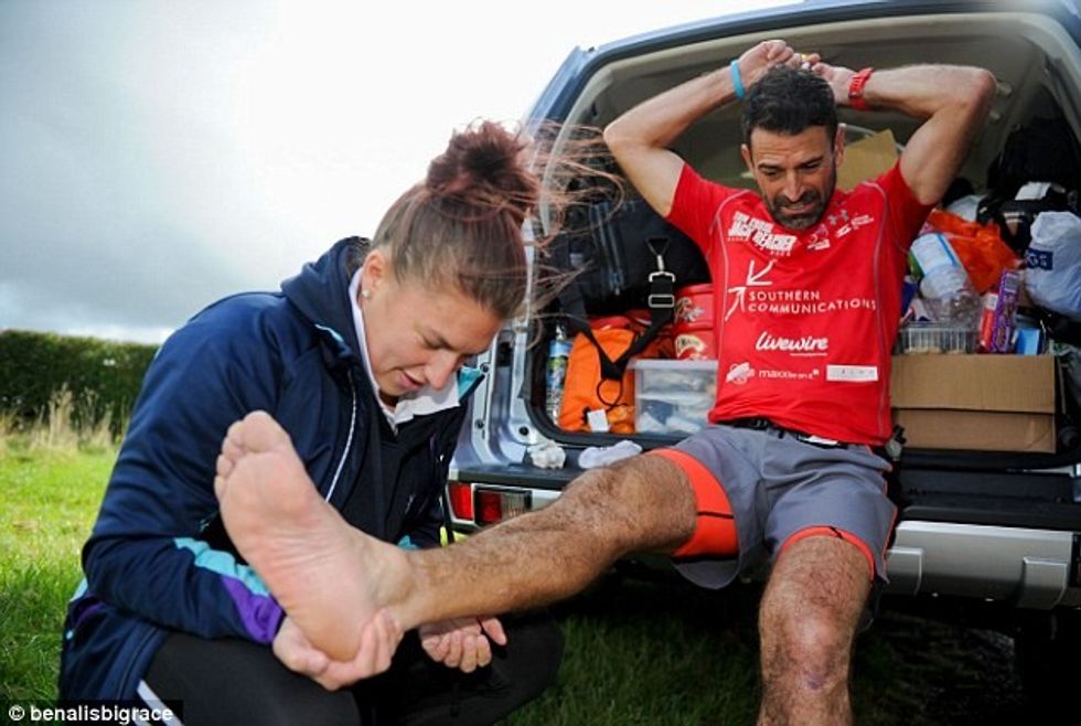 Benali duke u trajtuar, pasi filloi të ndjente dhimbje pas ditës së katërt.