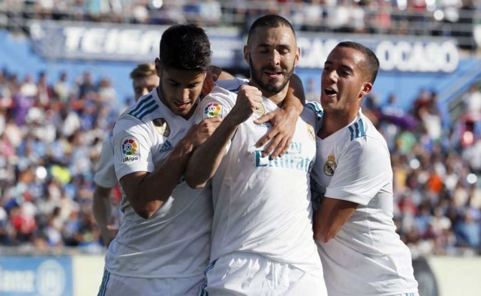 benzema asensio lucas vazquez getafe real madrid 15
