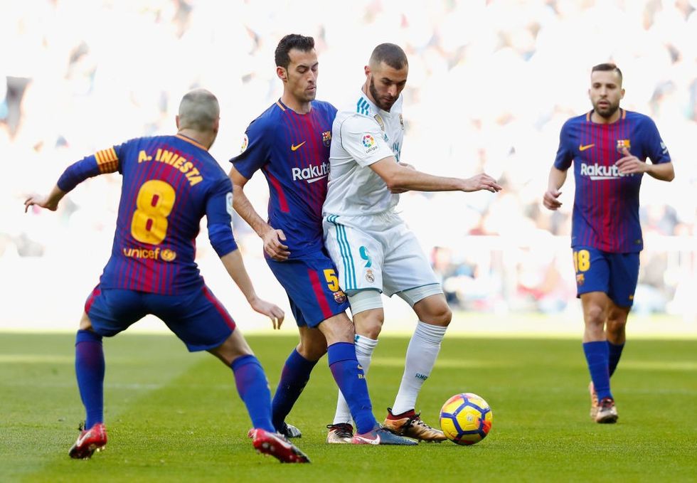 Benzema Barcelona