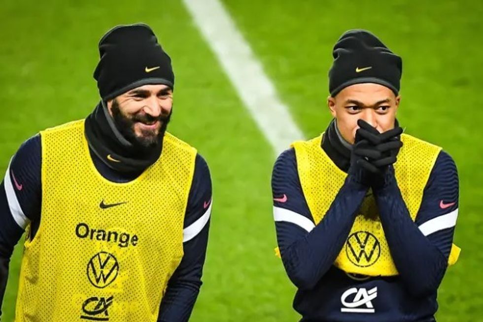 benzema mbappe