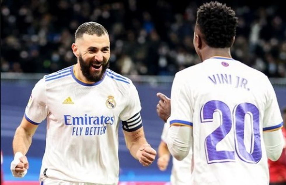 Benzema Vinicius jr